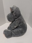  large  Animal Alley Gray Hippo 16  Plush Pale Pink Feet Ears Toys R Us 2017