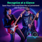 Wireless Guitar System Dual Transmitter   Receiver Built In Rechargeable Battery