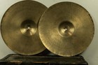 Vintage Zildjian A 13 25 Trans Stamp Paper Thin Hi Hat Cymbals 542g 561g