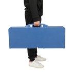 Aluminum   Abs Folding Camping Picnic Table  w 4 Chair Seats Portable Table Set