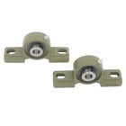 2 Bolt Self Aligning Bearing Ucp201-8 1 2 Bore 2 Pcs Solid Base Pillow Block