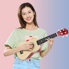 21 Inch Soprano Ukulele Basswood Acoustic Mini Guitar For Beginner Starter Wi   