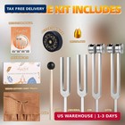 Tuning Forks For Healing 128hz  136 1hz  432hz  528hz  medical-grade Weighted  