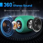 Portable Bluetooth Speaker  Bt5 3 Wireless Speaker 20w Bass Diaphragms With M   
