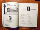 1972 Amherst College Vs Springfield College Football Program September 30
