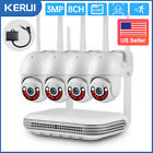 8ch Nvr 4mp Wireless Security Camera System Kit Wifi Ip Outdoor Cctv Monitor Cam