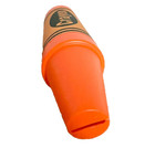 Vintage Orange Crayon 12  Plastic Coin Change Money Bank With Stopper Madeinusa