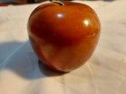 Wooden Apples Brown Faux Artificial Fake Fruit Home Decor Lot Of 14