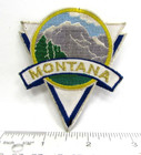 Vintage Montana Jacket Patch Big Sky Country Mountain Vista Travel Souvenir