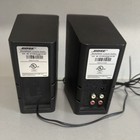 Bose Mediamate Computer Speakers Personal Stereo Pair Black