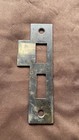 Antique Door Strike Plate Entrance Mortise Lock Old Vintage Bronze Door Hardware