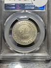 Straits Settlements 50 Cents 1920  Pcgs Ms 64 Choice Unc  Silver  Full Luster