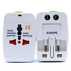 3in1 International Power Socket Plug Adapter Foldable Us To Eu Travel Aadapters