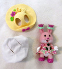 Tea Bunnies  1990s Sweet Azalea   Lots Of Sweet Accessories