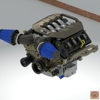 1 25-1 24 Scale Resin Ford V8 Dark Horse Engine Kit