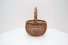 Large Vtg Siletz Hupa Yurok Karuk Northwest Handled Basket Native American 13 -