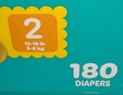 Pampers Swaddlers Size 2 Diapers     Bulk 180 Count     12   18 Lb     Baby Shower