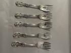 Reed   Barton Francis I First Sterling Silver 6 Inch Salad Fork No Monogram
