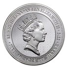 2022 St Helena Queen s Virtues  Victory 5 Oz Silver Bu