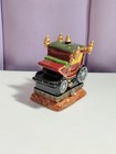 Porcelain Hinged Trinket Box Old Fashioned Car