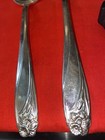 Daffodil 1950 Serving Two Spoons 1847 Rogers Silverplate Flatware Solid