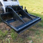 Titan Attachments 72-in Planer Comb Attachment Fits On 72-in Skid Steer Land Pla