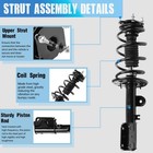 Front Struts Assembly W coil Spring 172620 172621  Set Of 2