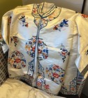 Vintage 1920s - 1930s Finely Embroidered Silk Kimono Jacket   Pants
