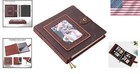 Handmade Leather Photo Album - Vintage Scrapbook For Weddings   Anniversaries