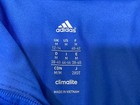 Adidas Climalite Track Jacket Women s Sz M Pullover Athletic Blue lavender