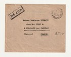 Madagascar  Postal Cover Tananarive To Loiret France  1949