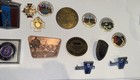 Vintage Lot Of Auto Club And Misc Bumper Badges 