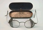    antique    Willson Safety Glasses Sunglasses Goggles Vintage Steampunk W  Case
