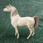 Rare Vtg Breyer Hartland Horse  8001 Glossy White Alabaster 9    Arabian Stallion