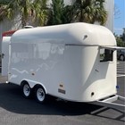 New Retro Streamline Food Trailer - 16ft Mobile Kitchen - White Vintage Style