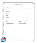 Bookfactory Student Lab Notebook  scientific Grid Format  - Standard No Carbo