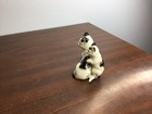 Vtg Porcelain Tuxedo Black White Cat   Kitten Figurine