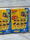  2  Kodak Max 400 Film 8 Rolls 192 Exposures 35mm Iso 400 24 Expired 2008