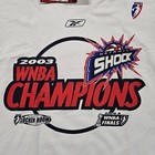 Vintage Detroit Shock 2003 Wnba Champions  Reebok Locker Room T Shirt Nwt