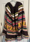 Seminole Native American Patchwork Skirt Women   s Vintage Hand Made