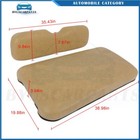 For Ezgo Txt Tan Golf Cart Front Seat Cushion Set