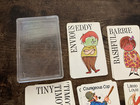 1960 s Whitman Vtg Old Maid Card Game Incomplete 36 Of The 45 W  Plastic Box