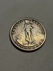 Us Philippines 1910 20 Centavos   Very Low Mintage   Silver   Mintage 500 000
