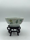 Antique Chinese Famille Rose Flower-decorated Porcelain Bowl