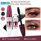 7d Waterproof Mascara Set For Lengthened  Thickened  And Fuller Lashes