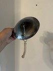 Vtg Chrome Nautical Ship Boat Bell Wall Mount W  No Bracket Loud