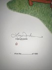 Vintage I  Lee Jackson Signed Print University Of Louisville Red Rage Football