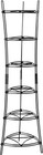 6-tier  Kitchen And Pantry Cast Iron Cookware Storage Organizing Tower  Steel Co