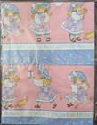 Vintage Holly Hobbie American Greetings Gift Wrap Wrapping Paper 8 33 Sq Ft 1989