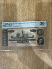 T-67 1864 20 Confederate States Of America Pmg Very Fine Pp A S n 70835